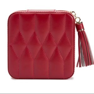 NWT - Caroline Zip Case Red